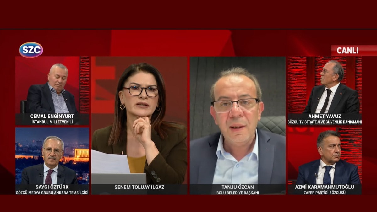 Tanju Özcan Sözcü TV'de Bakan Ersoy'a yanıt verdi: 'Savcılar bilirkişi heyetini tehdit etti'