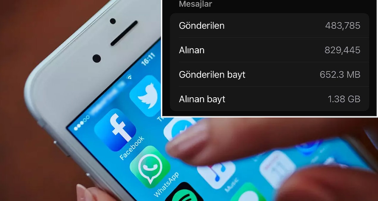 WhatsApp'ta kaç mesaj attığınızı anında öğrenin! Kimisinin milyonları ...