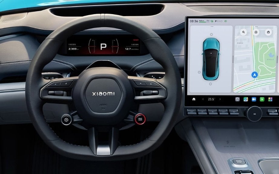 Xiaomi ve Tesla araç görseli