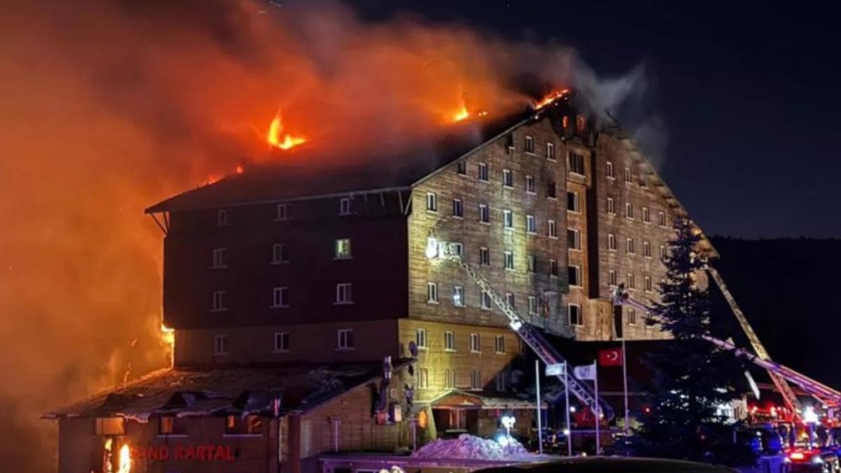 Yunanistan'dan Bolu Kartalkaya yangınına taziye