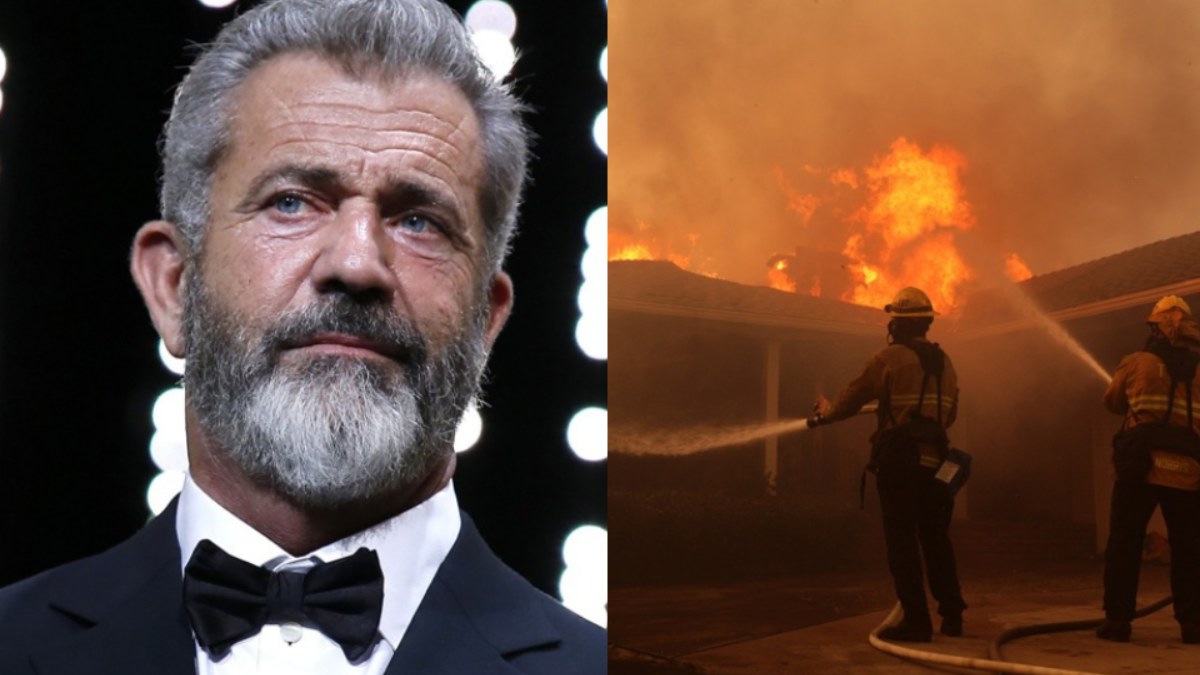 Los Angeles'ta evini kaybeden Mel Gibson'dan şüpheli sorular