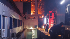 Bursa'da korkutan yangın: Alevler her yanı sardı