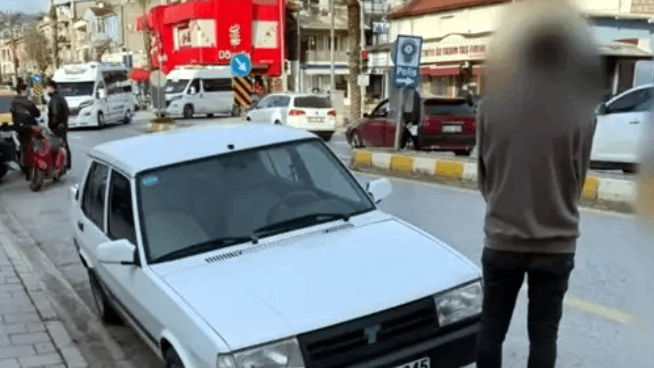Drift yaptı hayatının cezasını yedi