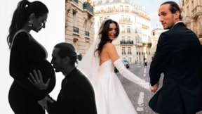 Melisa Aslı Pamuk ile Yusuf Yazıcı'nın mutlu günü