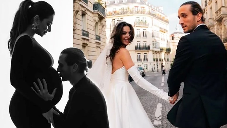 Melisa Aslı Pamuk ile Yusuf Yazıcı'nın mutlu günü