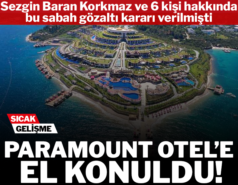 Paramount Otel'e el konuldu!