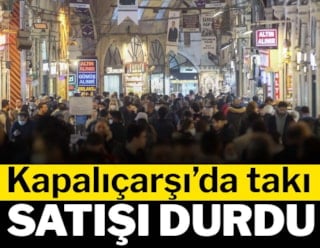 ¡Las ventas de joyas se detuvieron en el Gran Bazar!