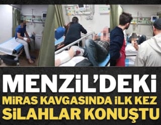 Las armas hablaron por primera vez en la lucha por la herencia en Menzil: Hay heridos