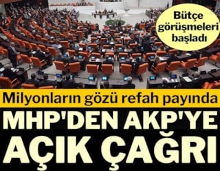 Die Haushaltsverhandlungen haben begonnen: MHP appelliert an die AKP: Millionen Augen sind auf das Sozialsystem gerichtet