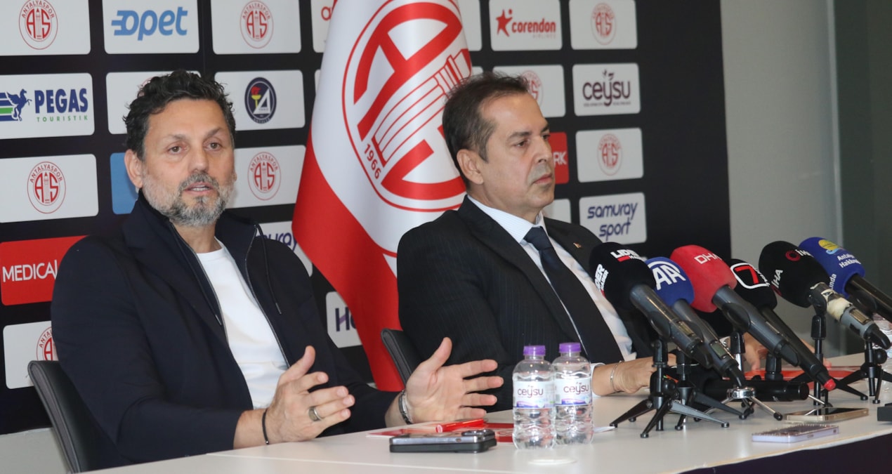 Erol Bulut, Antalyaspor'un yeni teknik direktörü oldu ve hedeflerini açıkladı