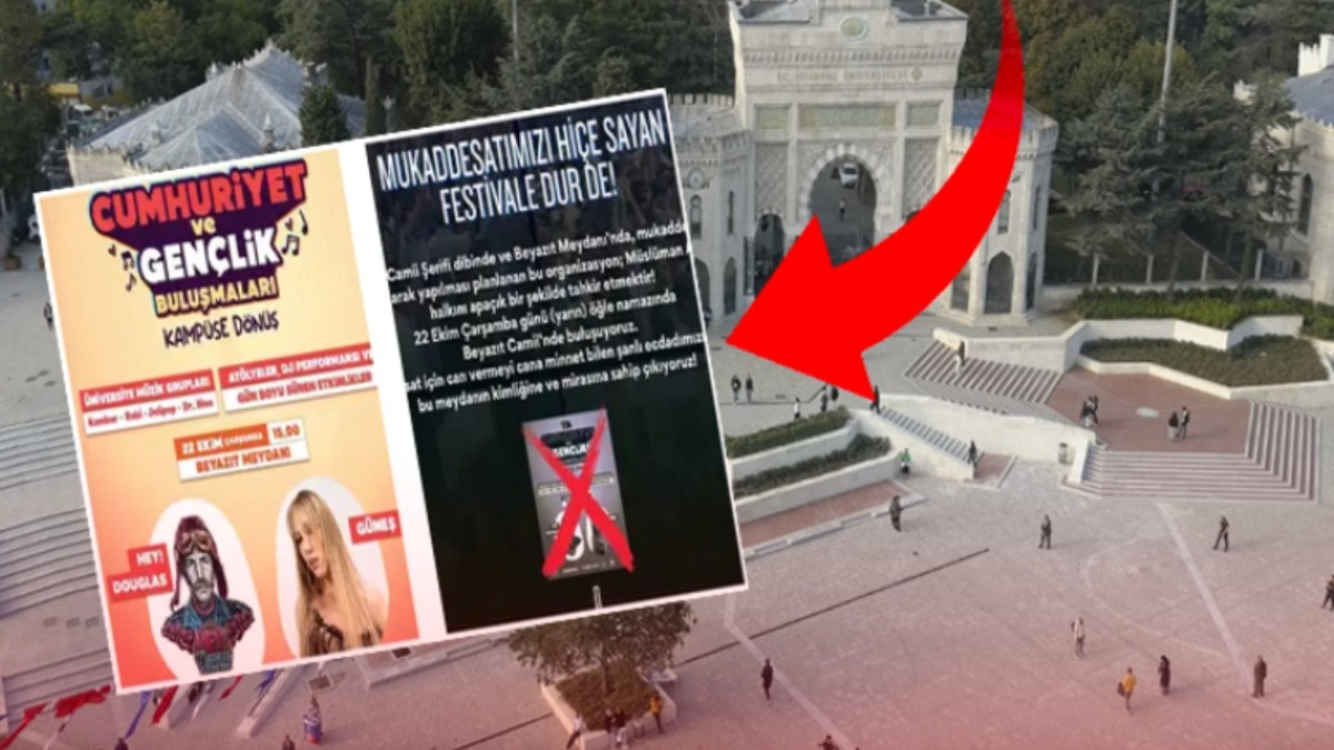 İBB'nin '29 Ekim' etkinliğine tehlikeli tahrik!