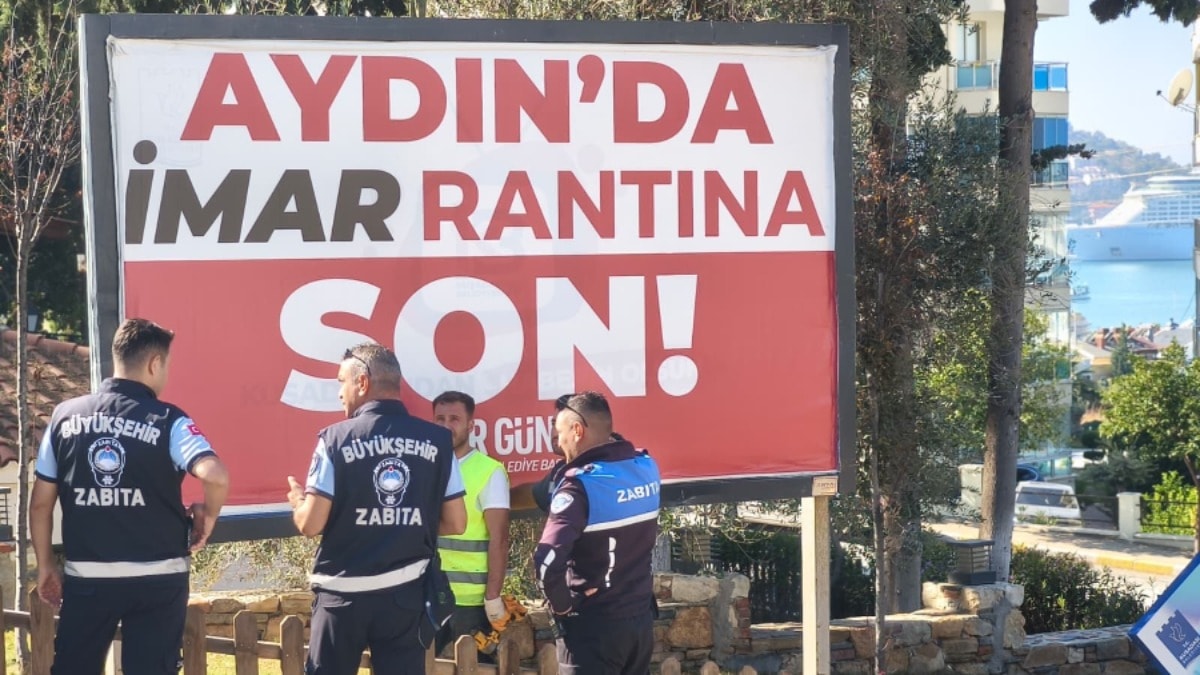 Özlem Çerçioğlu'nu rahatsız eden afiş