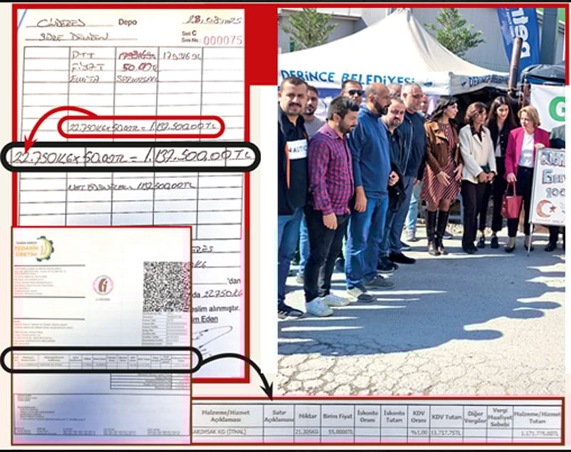 Gübretaş fabrikası önünde bekleyen işçiler