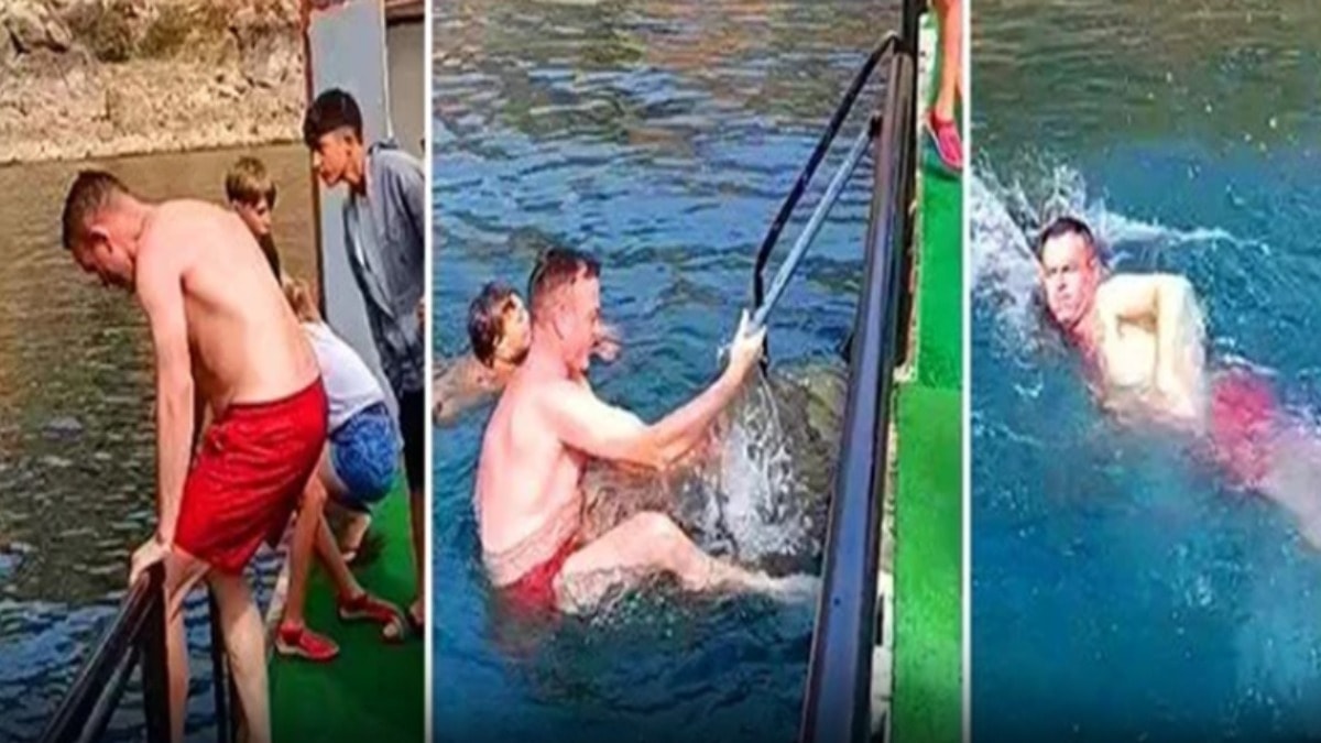 Yüzmek için girdi çıkamadı: Kaybolan turistin son anları ortaya çıktı!
