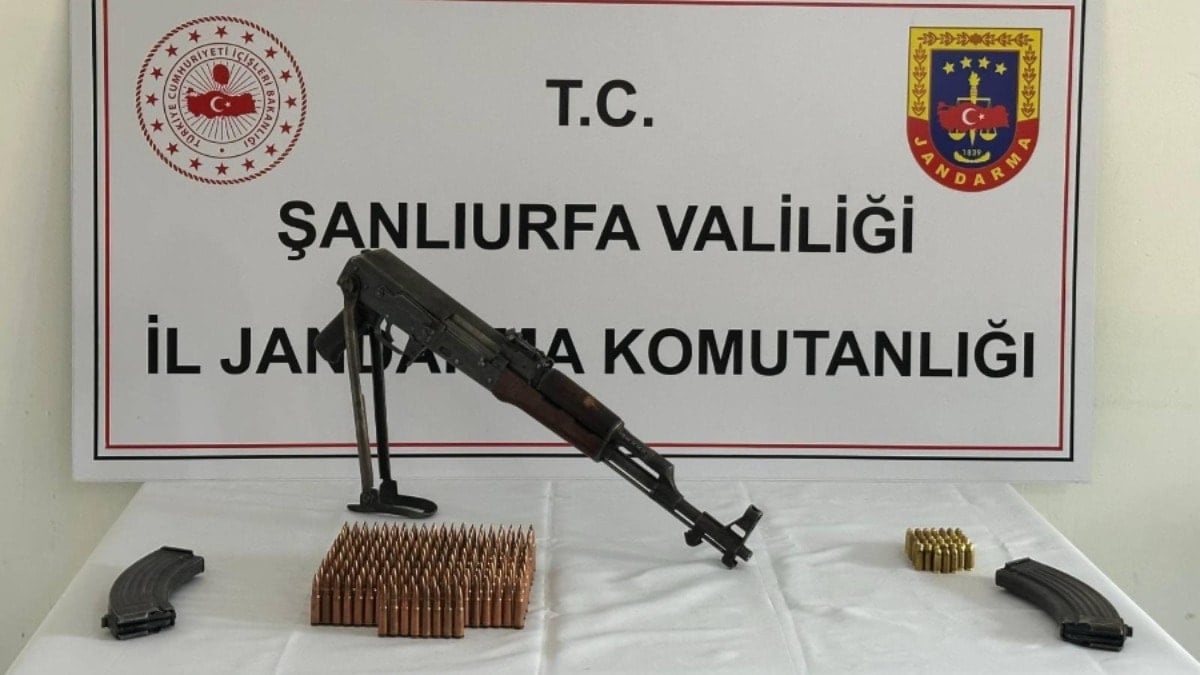 Şanlıurfa'da silah kaçakçılığı operasyonu: 1 gözaltı