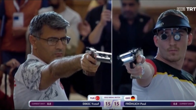 Yusuf Dikeç altın madalyayı yine ekipmansız kazandı