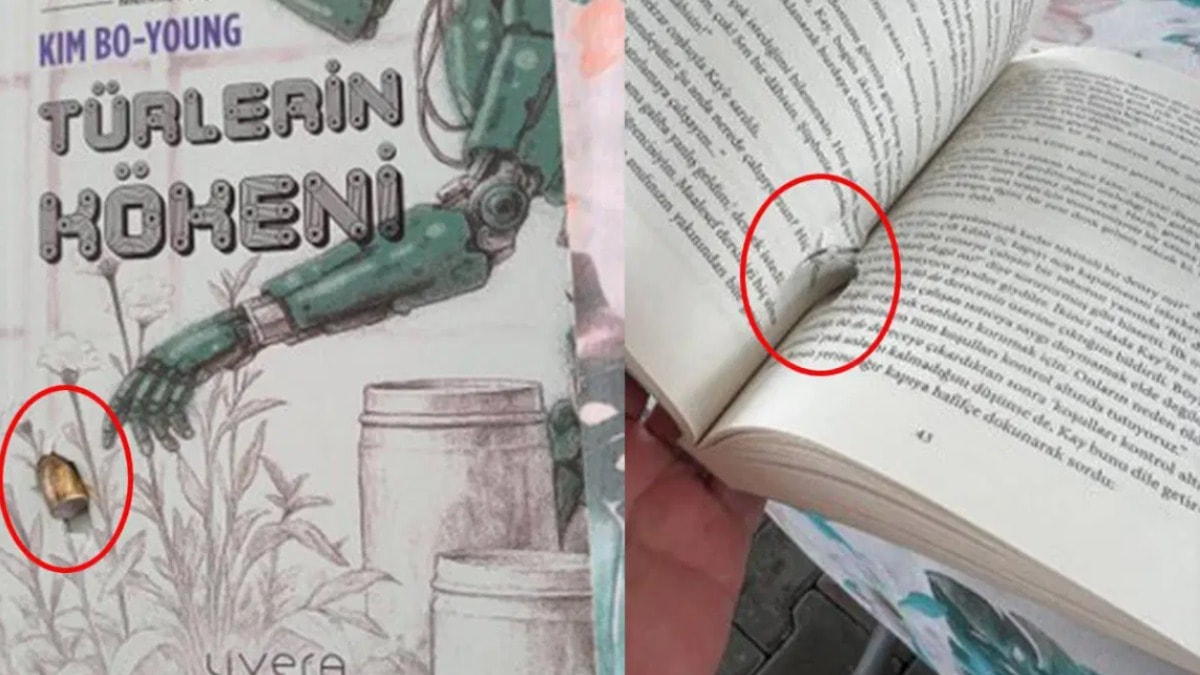 Yayınevine mermili tehdit