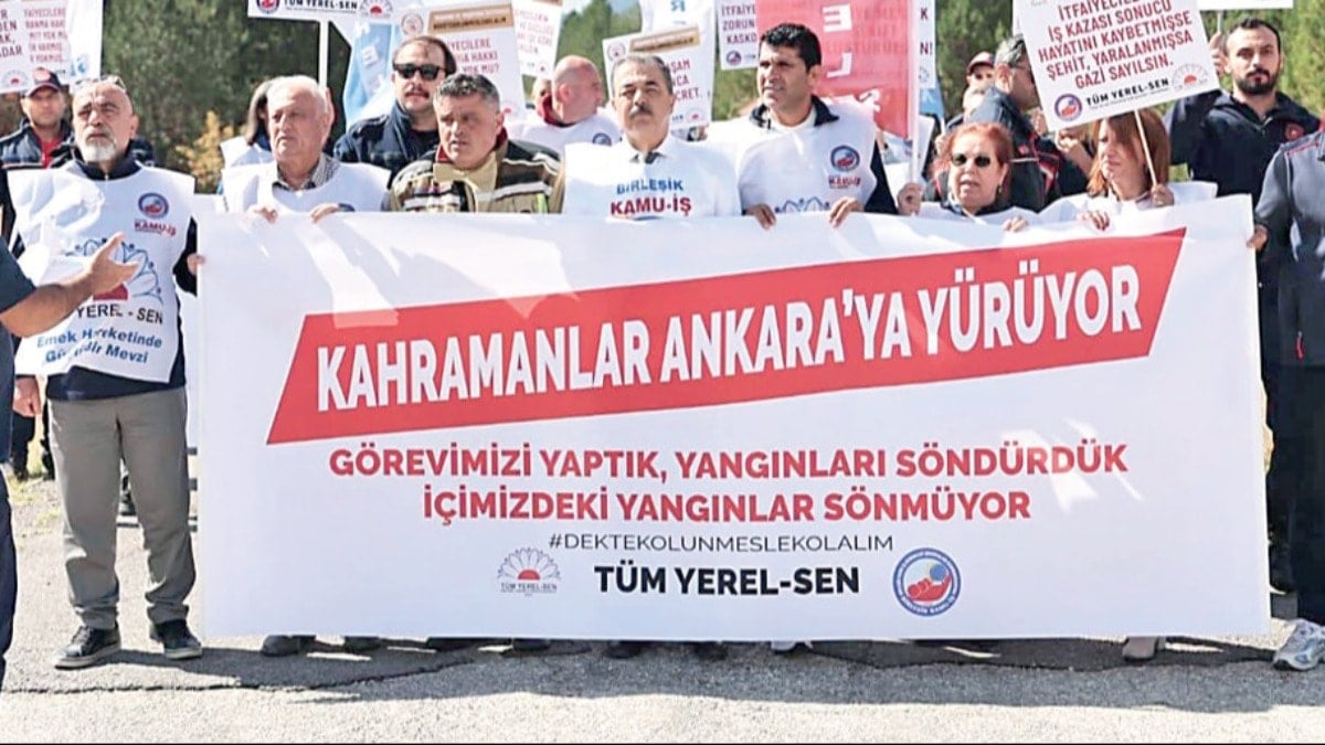 İtfaiyeciler de şehitlik istiyor