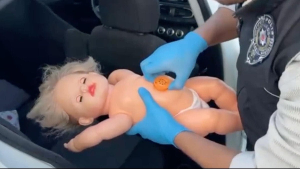 Erzincan’da oyuncak bebekten bonzai çıktı