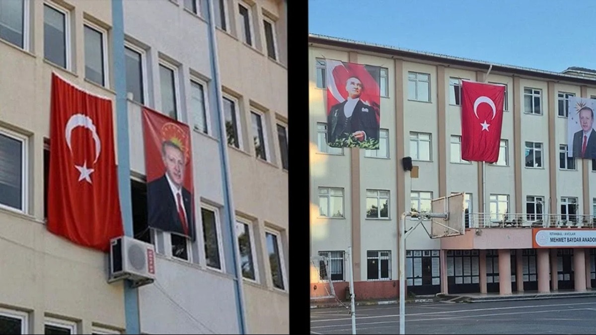 Okullarda Erdoğan posteri tartışması büyüyor!