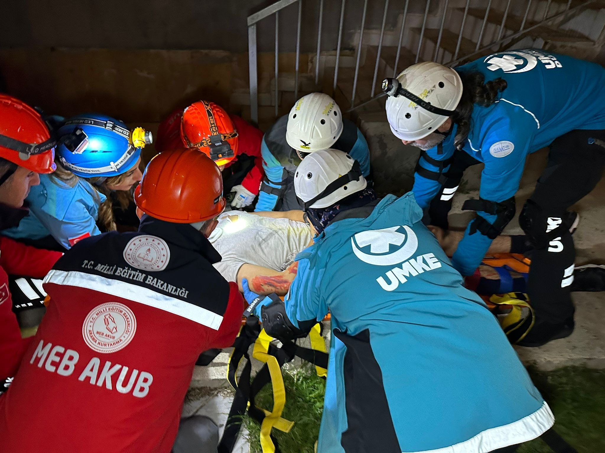 Düzce'de 6,3'lük deprem tatbikatı