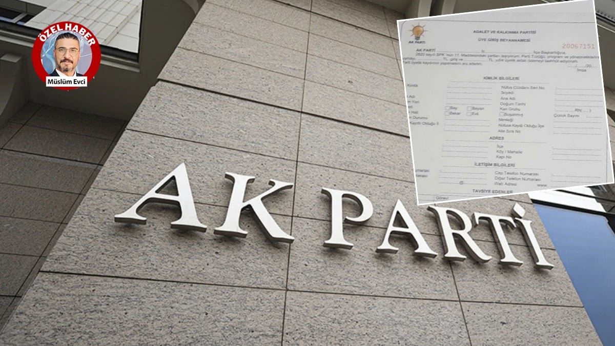 Skandal iddia: Bu işe girmek için 50 kişiyi AKP'ye üye yapacaksınız