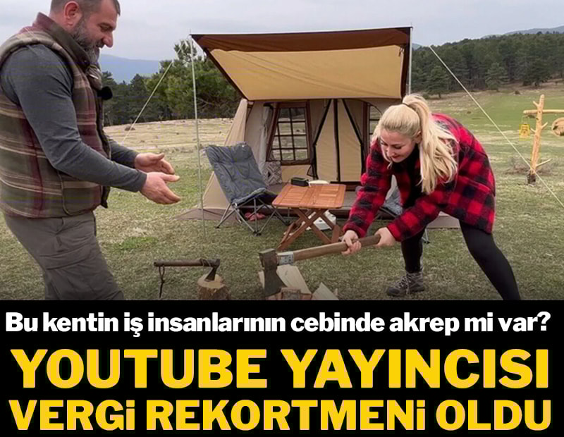 Youtube yayıncısı vergi rekortmeni oldu