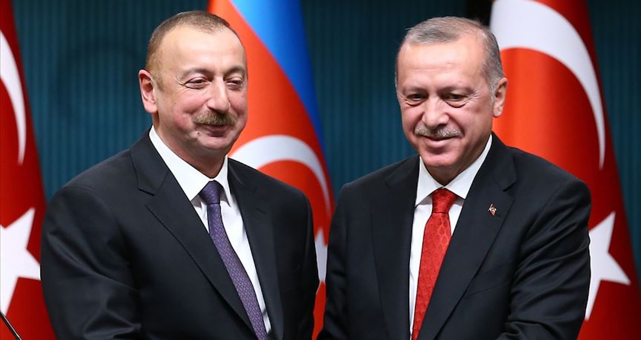 Azerbaycan ile Türkiye arasında iplerin gerildiği günlerde Erdoğan ile Aliyev görüştü