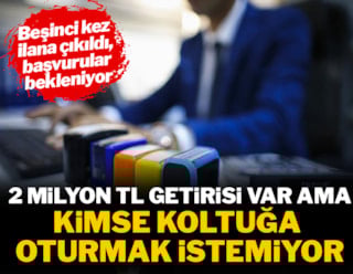 Vale 2 millones de liras, ¡pero nadie quiere sentarse en el asiento! Se anuncia por quinta vez.