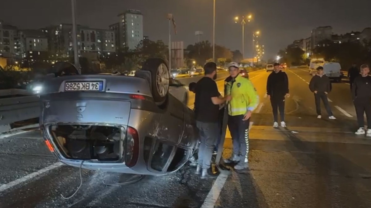 İstanbul'da makas atan sürücü ortalığı savaş alanına çevirdi