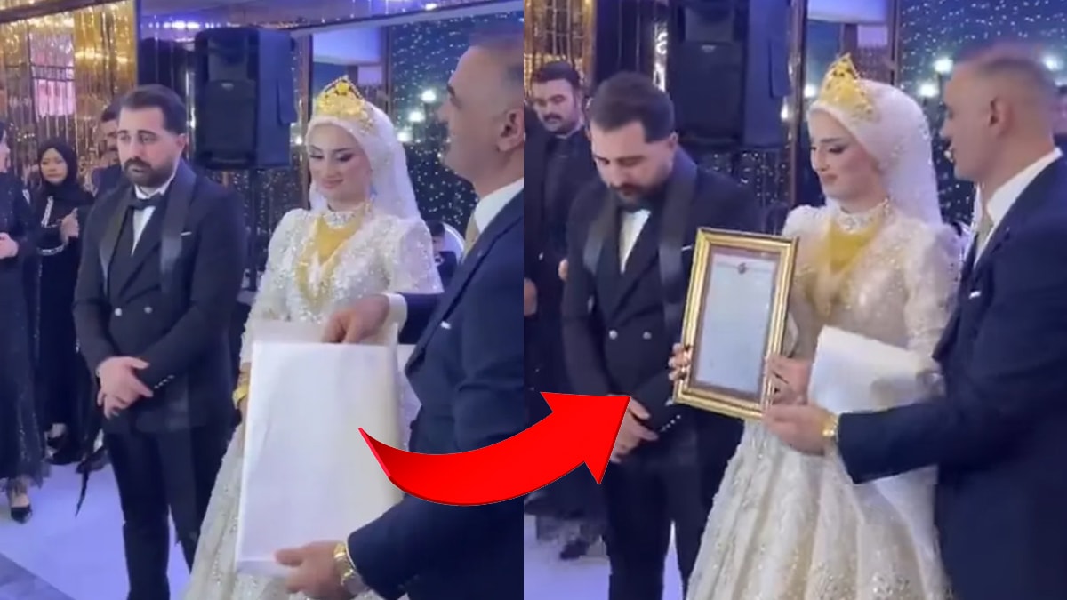Altın değil, dolar, Euro hiç değil! Aşiret düğününde zarfı açtı, kızına hediyesi şaşkınlık yarattı