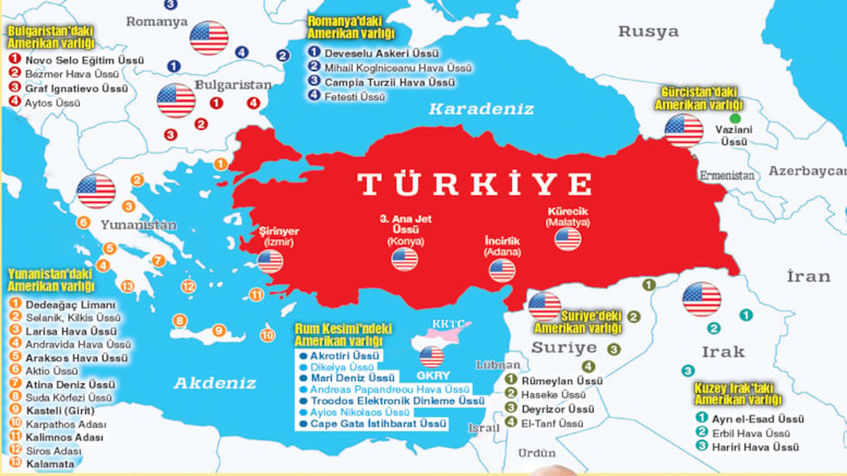 Türkiye’nin etrafı sarıldı!