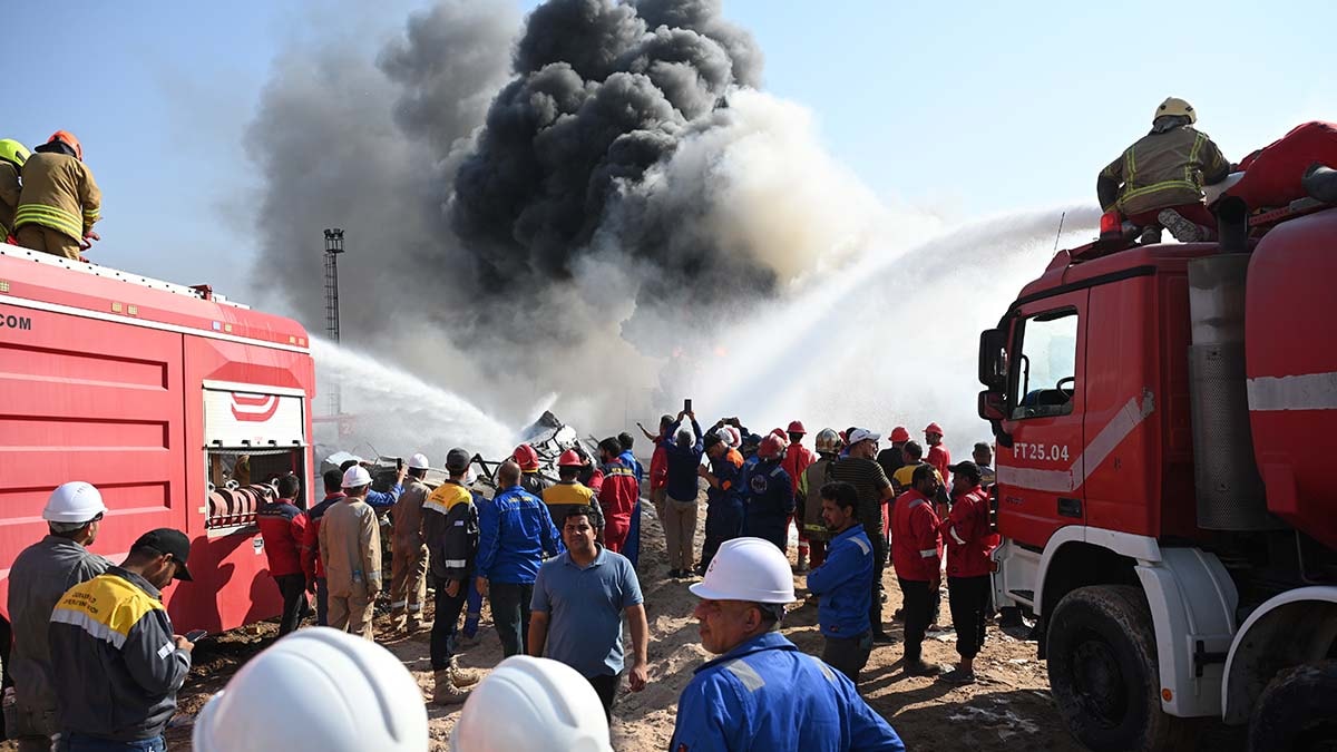 Basra’da gaz deposunda yangın çıktı: 1 ölü