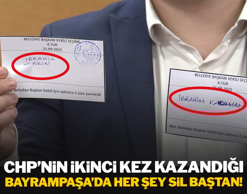 Son dakika... CHP'nin ikinci kez kazandığı Bayrampaşa'da her şey sil baştan