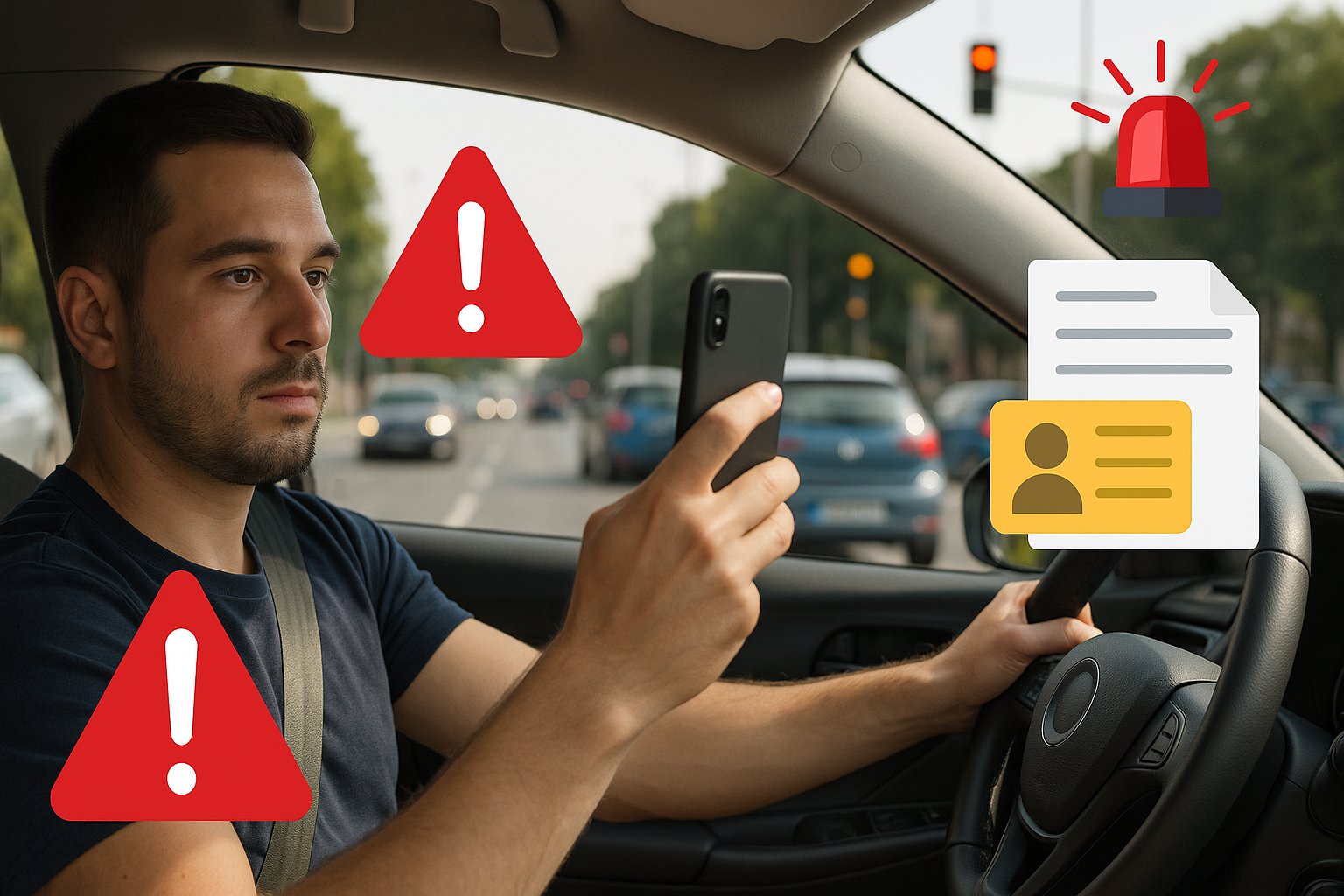 Trafikte yapılan bu hareket artık ehliyete el koyduracak