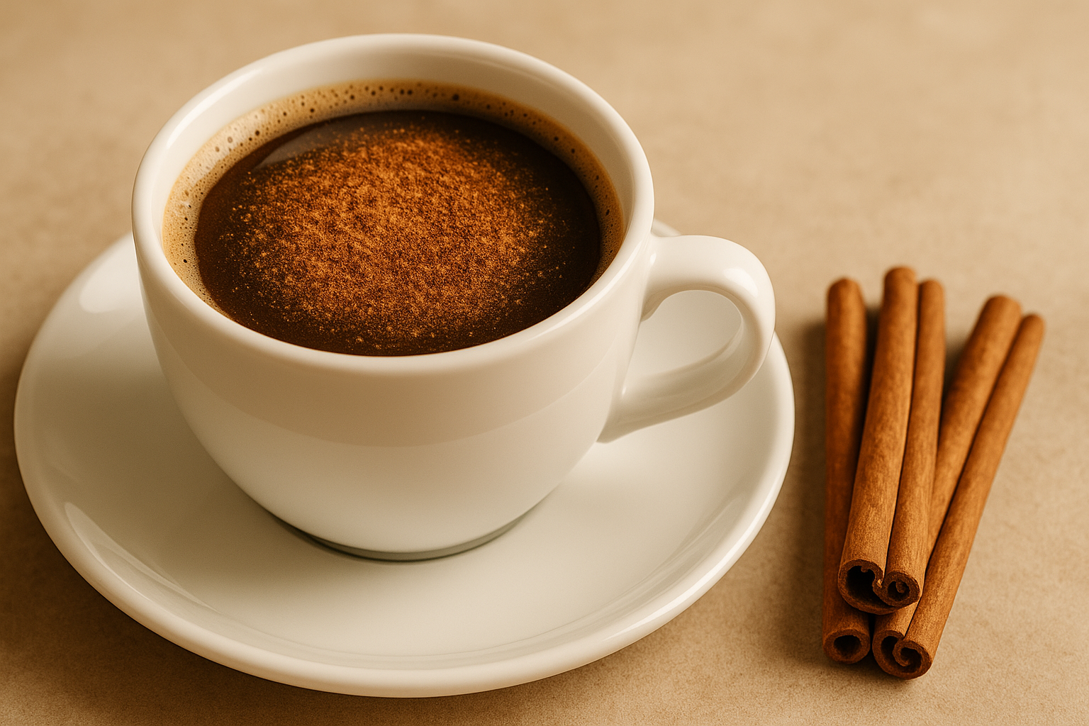 Meğer kahveyi tarçınla içmek gerekiyormuş