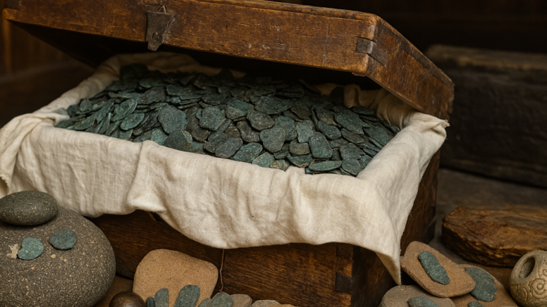 300 yıllık hazine bulundu