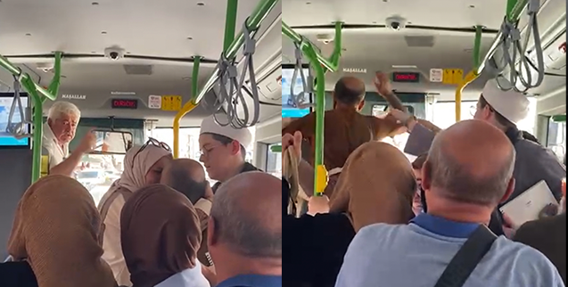 Kart basmadığı otobüsün şoförünü yumrukladı