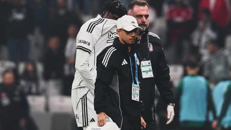 ¡Gran sorpresa para el Beşiktaş antes del derbi! ¡Una lesión que no le dejaba indiferente!