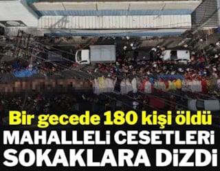 180 Tote bei Polizeieinsatz: Leichen säumten die Straßen