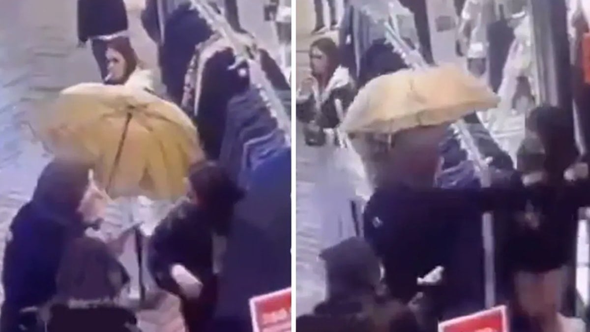 Şehrin göbeğinde 'etek giydin' saldırısı