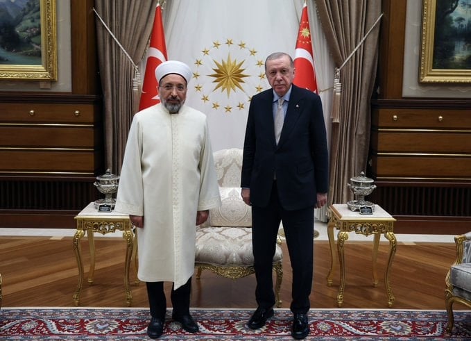 Cumhurbaşkanı Erdoğan, Safi Arpaguş'u kabul etti