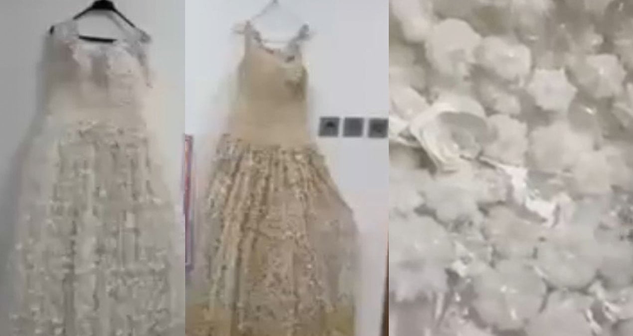 Şeytanın bile aklına gelmez! Gelinlikten çıkanlar ‘pes’ dedirtti