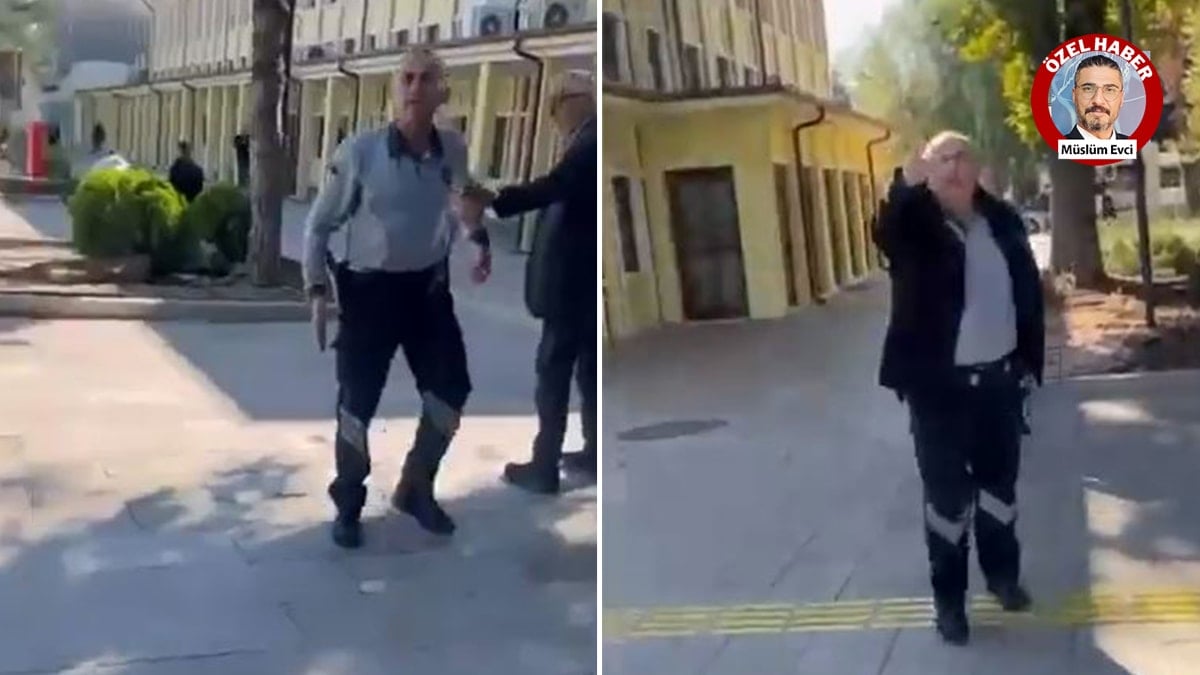 Gaziye büyük saygısızlık! Park yeri sorduğu güvenlik görevlisi tarafından darbedildi
