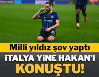 Hakan Çalhanoğlu erzielte einen Doppelpack! Er wurde zum Helden des Spiels.