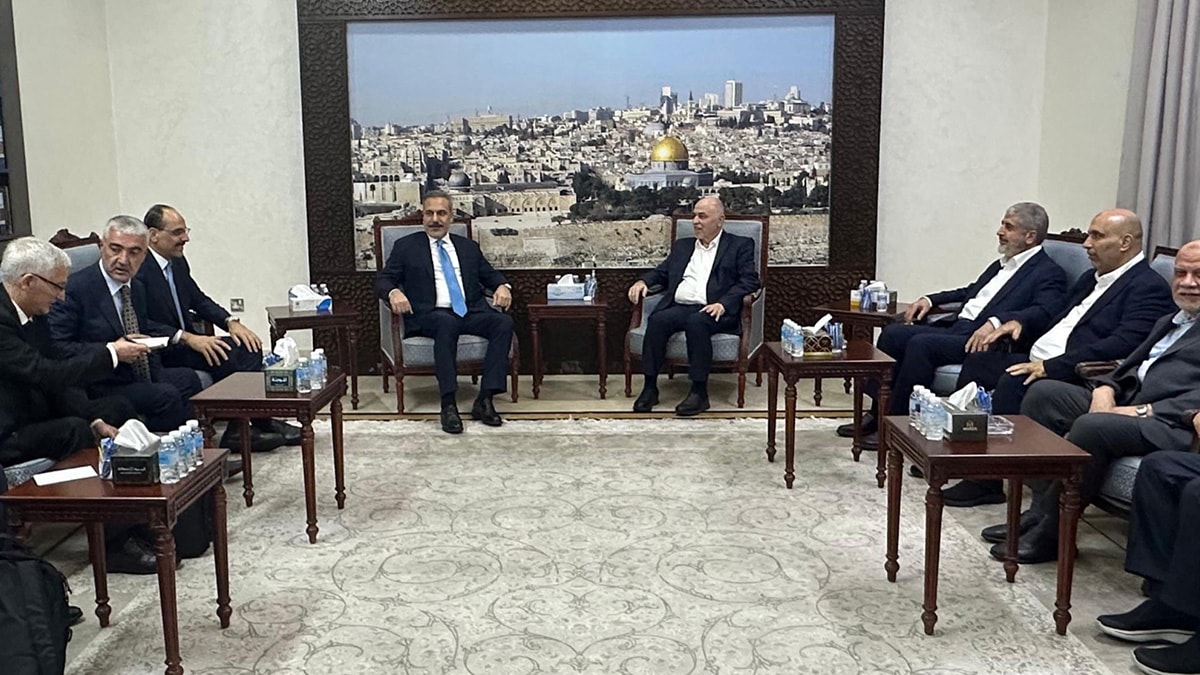 Fidan ile Kalın'dan Hamas'a kritik ziyaret