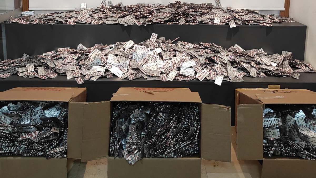 Samsun'da uyuşturucu operasyonu: 110 bin 600 hap ele geçirildi