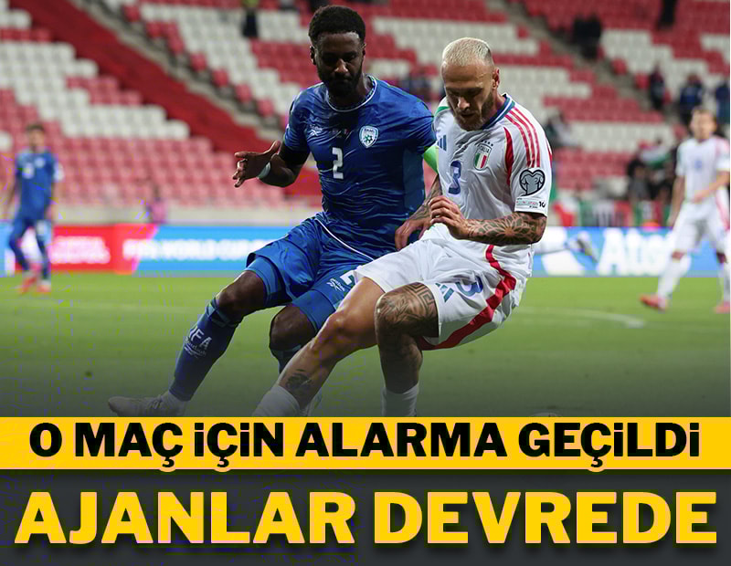 O maç için maksimum alarma geçildi!