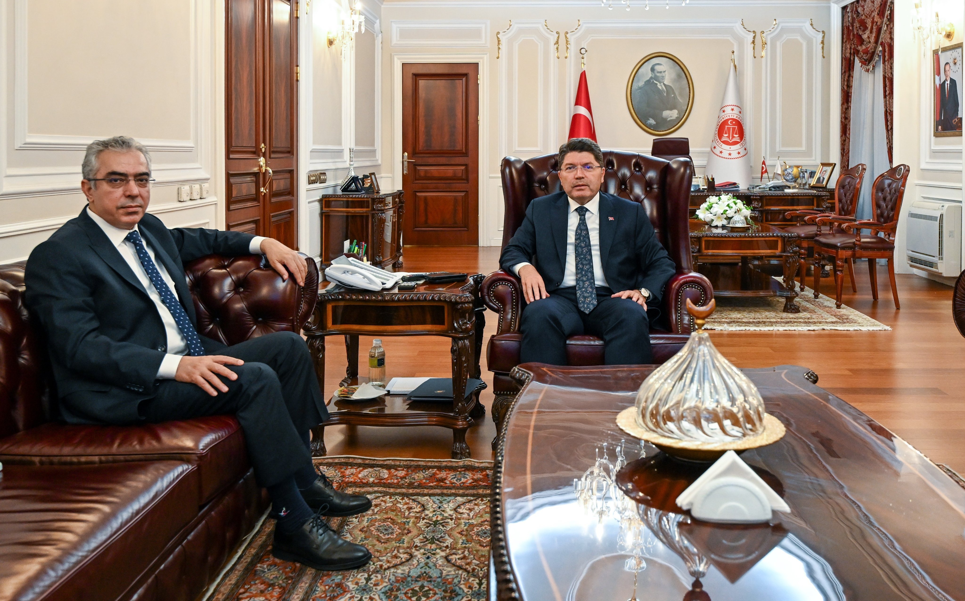 Bakan Tunç'tan peş peşe Başdanışman görüşmesi