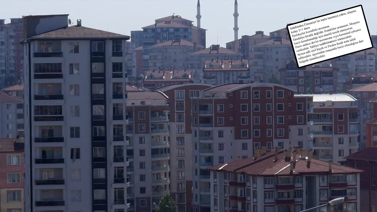 Utanç ilanı! Bakanlık tepkiler sonrası kiralık ev ilanı için harekete geçti